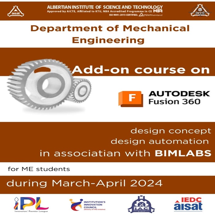 Add-on Course on Autodesk Fusion 360