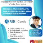 Dept of Civil Engineering in association with Builders Association of India(BAI) presents technical talk on real time project management tools.