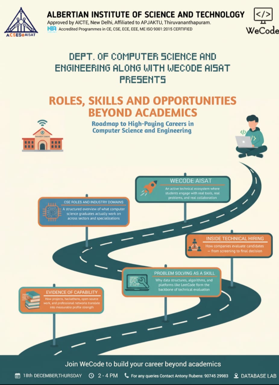 Seminar on Roles, Skills and Opportunities Beyond Academics