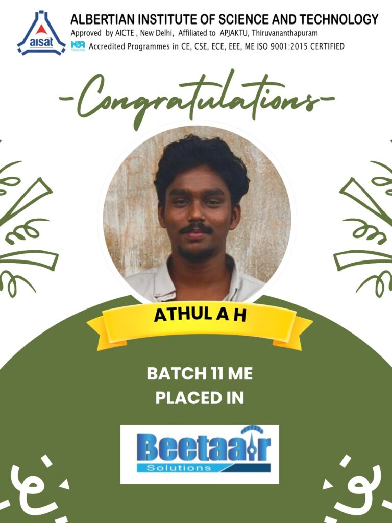 Placed at Beetaa-r Solutions