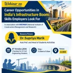 Department of Civil Engineering-Webinar on Career Oppurtunities