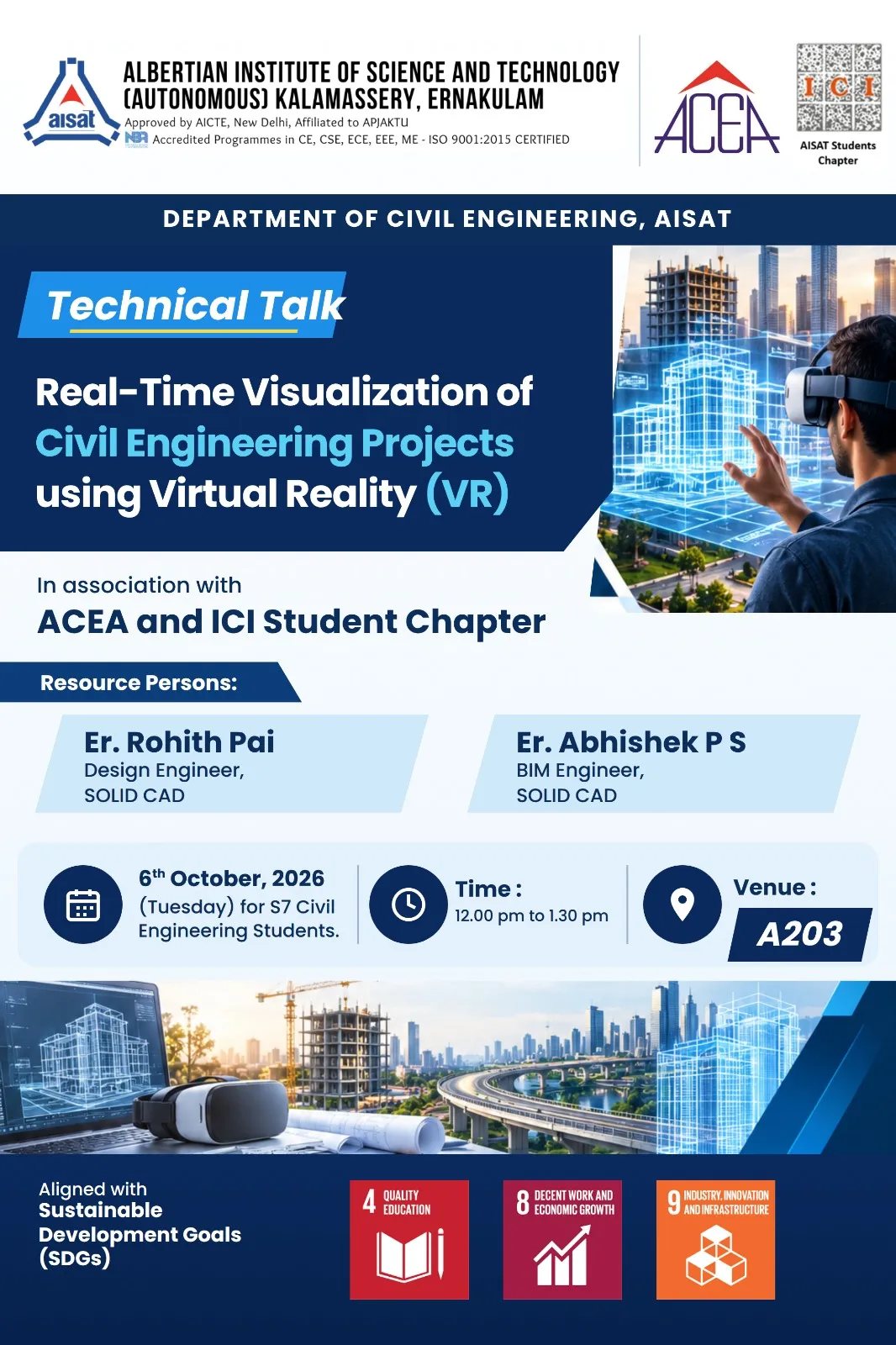 Department of Civil Engineering-Technical Talk